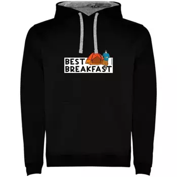 Худи Kruskis Best Breakfast, черный