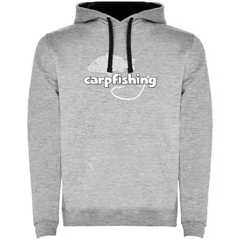 Худи Kruskis Carpfishing Two-Colour, серый