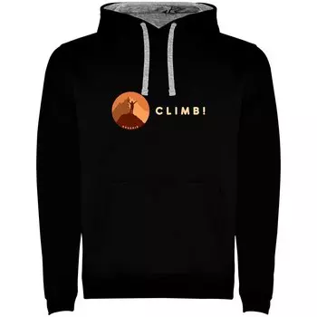 Худи Kruskis Climb! Two Colour, черный