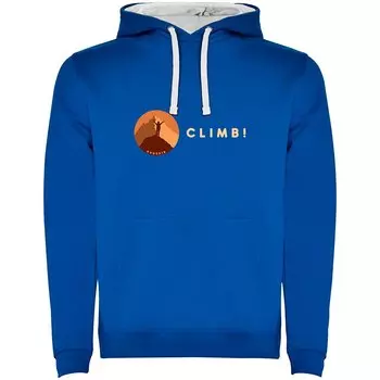 Худи Kruskis Climb! Two Colour, синий