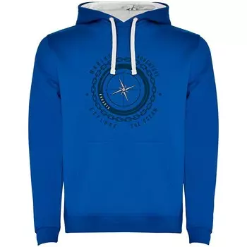 Худи Kruskis Compass Two-Colour, синий