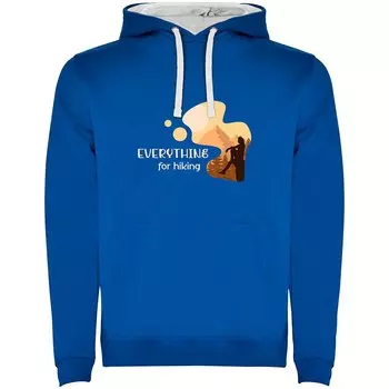Худи Kruskis Everything For Hiking Bicolor, синий