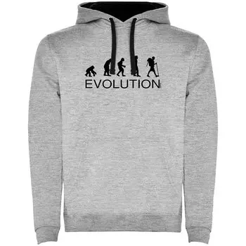 Худи Kruskis Evolution Hiking Two-Colour, серый
