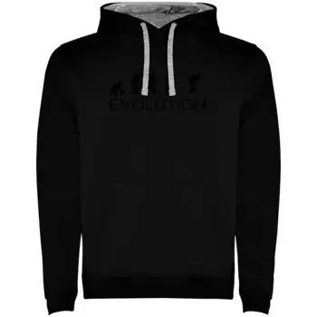 Худи Kruskis Evolution Ski Two-Colour, черный