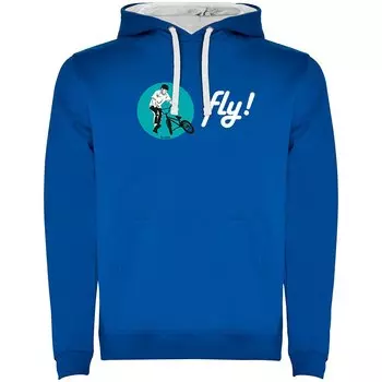 Худи Kruskis Fly Two-Colour, синий