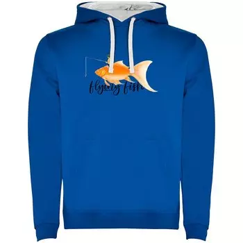 Худи Kruskis Flying Fish Two-Colour, синий