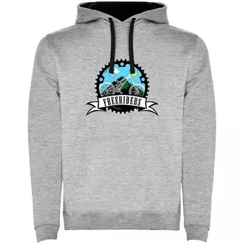 Худи Kruskis Freeriders Two-Colour, серый