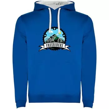 Худи Kruskis Freeriders Two-Colour, синий