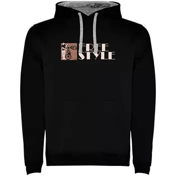 Худи Kruskis Freestyle Two-Colour, черный