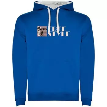 Худи Kruskis Freestyle Two-Colour, синий