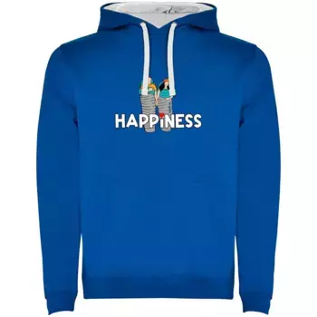 Худи Kruskis Happiness Two-Colour, синий