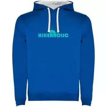 Худи Kruskis Hikeaholic Two-Colour, синий