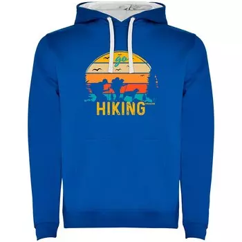 Худи Kruskis Hiking Two-Colour, синий