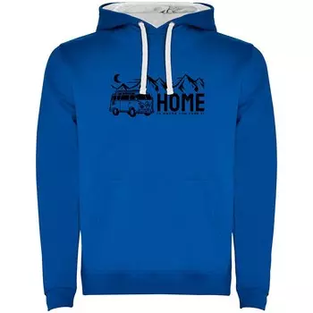 Худи Kruskis Home Two-Colour, синий