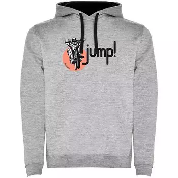 Худи Kruskis Jump Two-Colour, серый