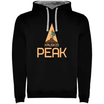 Худи Kruskis Peak Two-Colour, черный