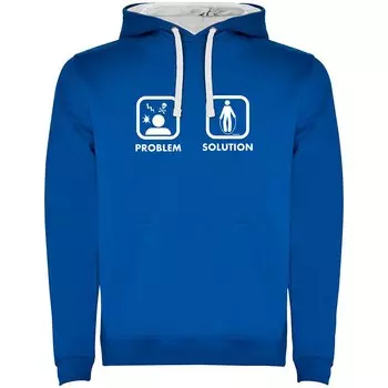 Худи Kruskis Problem Solution Train Two-Colour, синий