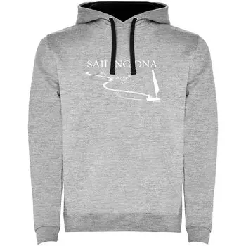 Худи Kruskis Sailing DNA Two-Colour, серый