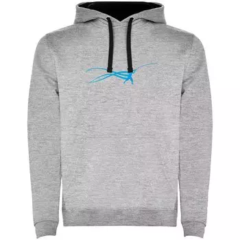 Худи Kruskis Stella Fish Two-Colour, серый