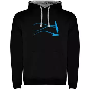 Худи Kruskis Stella Sail Two-Colour, черный