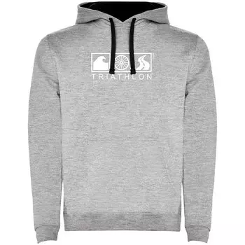 Худи Kruskis Triathlon Two-Colour, серый