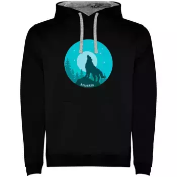 Худи Kruskis Wolf Night, черный