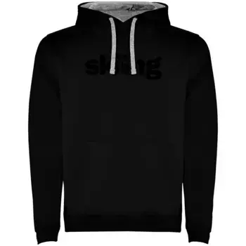 Худи Kruskis Word Skiing Two-Colour, черный