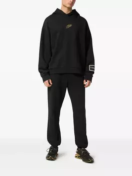 Худи Label Plein Sport, черный