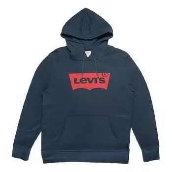 Худи Levi's Graphic Hoodie 'Blue', синий
