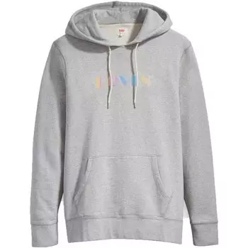 Худи Levis T2 Relaxed Graphic, серый
