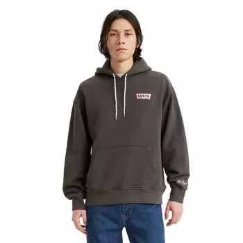 Худи Levis T2 Relaxed Graphic, серый