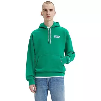 Худи Levis T2 Relaxed Graphic, зеленый