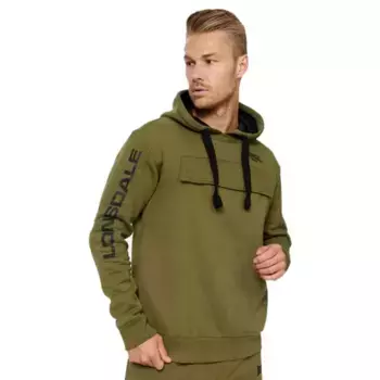 Худи Lonsdale Rushen, зеленый