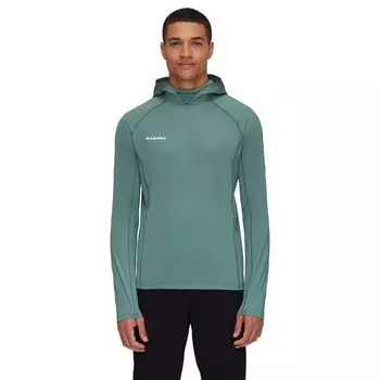 Худи Mammut Selun Fl Sun, зеленый
