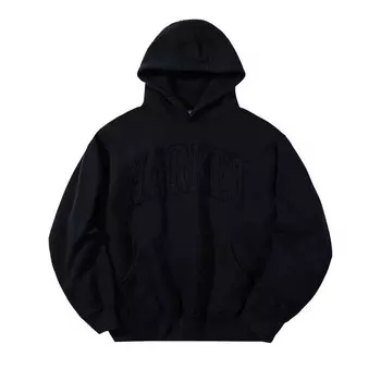 Худи Market Arc Hoodie Washed Black, черный