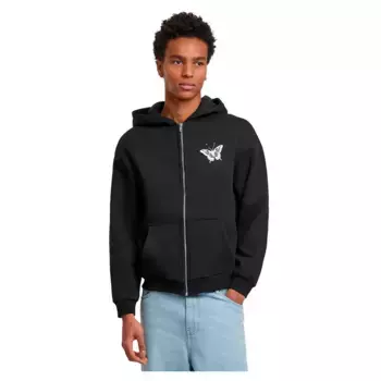 Худи Mister Tee Lets Get Lost Fluffy Zip, черный