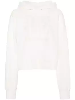 Худи Monogram Statement PALM ANGELS, белый