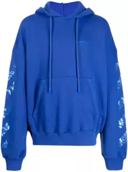 Худи Moon Tab OFF-WHITE, синий