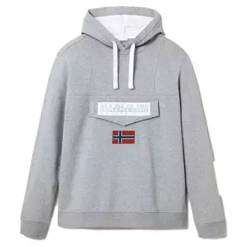 Худи Napapijri Burgee Win, серый