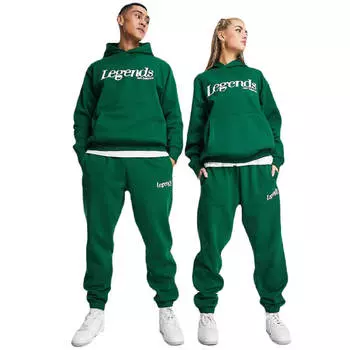Худи New Balance Legends, темно-зеленый