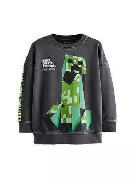 Худи Next Sweatshirt Minecraft, серый