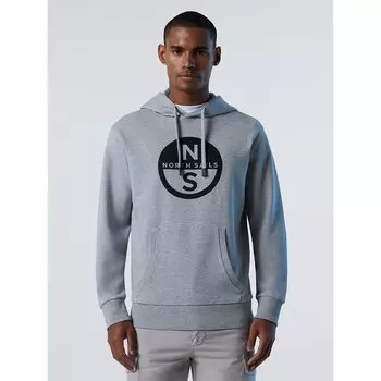 Худи North Sails Basic Logo, серый