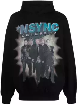 Худи Nsync Celebrity 1989 STUDIO, черный