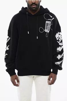 Худи Off-White Angora, черный