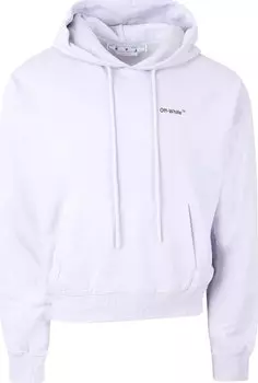Худи Off-White Caravaggio Arrow Over Hoodie 'Dusty Lilac/Black', фиолетовый