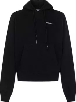 Худи Off-White Caravaggio Crowning Over Hoodie 'Black/White', черный