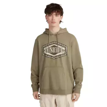 Худи Oneill Front Print, коричневый