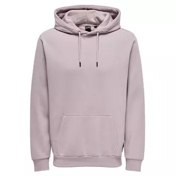Худи Only & Sons Ceres Life, фиолетовый