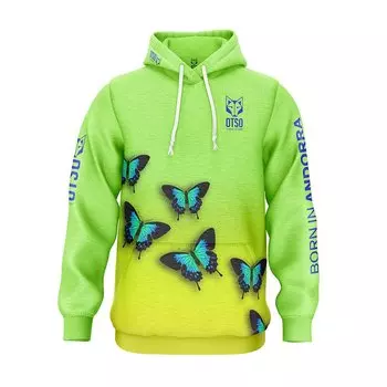 Худи Otso Butterfly, зеленый