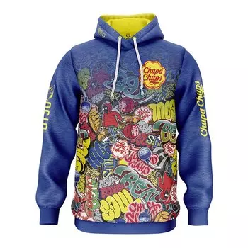 Худи Otso Chupa Chups Graffiti, синий